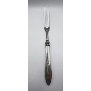 Vintage Oneida Silver Adam Silverplated Small Meat Carving Fork Community